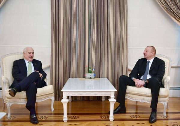 Президент Ильхам Алиев принял президента Центристского демократического интернационала (Фото-Обновлено)