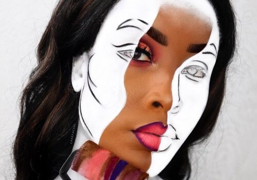 Британская визажист-самоучка рисует на своём лице сногсшибательные иллюзии (Фото)
