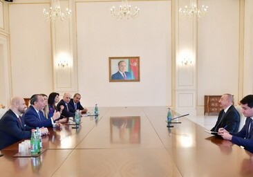 Президент Азербайджана принял главу Фонда этнического взаимопонимания США (Фото-Обновлено)