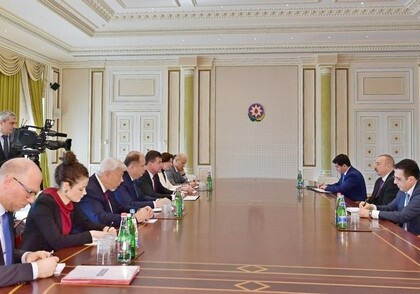 Президент Азербайджана принял действующего председателя ОБСЕ (Обновлено)