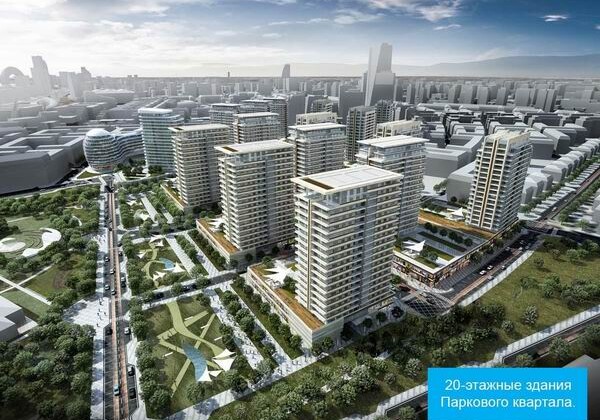 В Парковом квартале Baku White City начались работы по строительству инфраструктуры и благоустройству