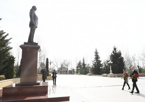 Президент Азербайджана прибыл в Шамахинский район (Фото-Обновлено)