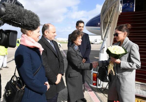Первый вице-президент Азербайджана Мехрибан Алиева прибыла с визитом во Францию (Фото)