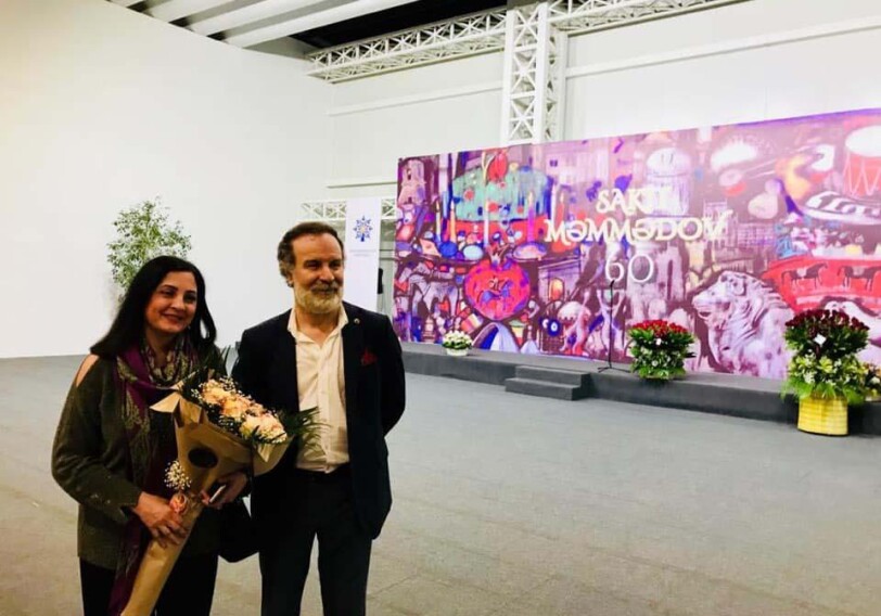 В Баку открылась грандиозная юбилейная выставка Сакита Мамедова (Фото)
