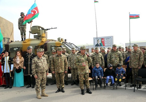  День открытых дверей прошел в воинских частях Азербайджана (Фото-Видео)