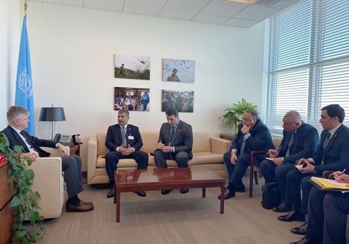 Министр обороны Азербайджана встретился с заместителем Генсека ООН (Фото)
