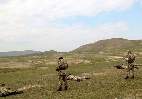 В Азербайджанской армии выявили лучших снайперов (Фото-Видео)