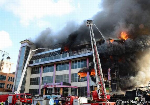 При пожаре в ТЦ «Диглас» ущерб причинен 441 предпринимателю - Минэкономики