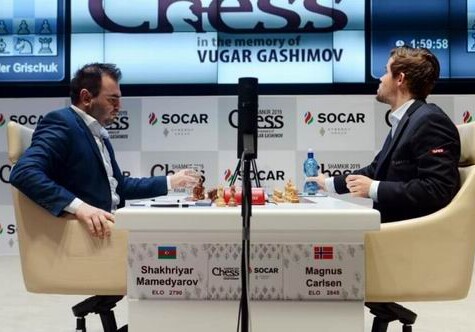 Шахрияр Мамедъяров:«В партии с Карлсеном возникли принципиальные позиции»