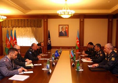 Закир Гасанов встретился с генеральным директором Международного военного штаба НАТО (Фото)