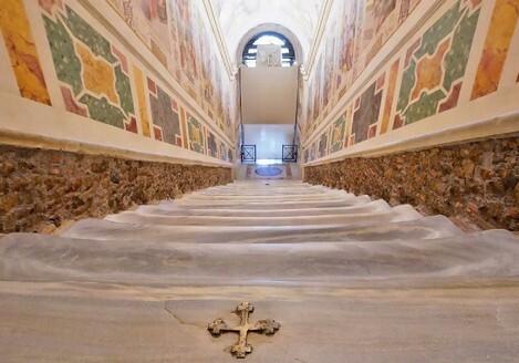 В Риме впервые за 300 лет открыли «лестницу Иисуса»