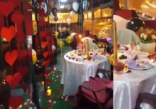 Оказалось, что романтика возможна и в бакинском автобусе (Фото-Видео)