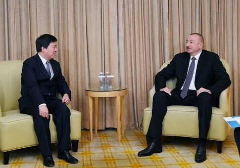 Президент Ильхам Алиев встретился в Пекине с главой корпорации ZTE (Фото-Обновлено)