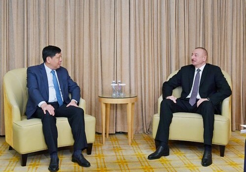 Президент Азербайджана встретился с гендиректором CETC International (Фото-Обновлено)