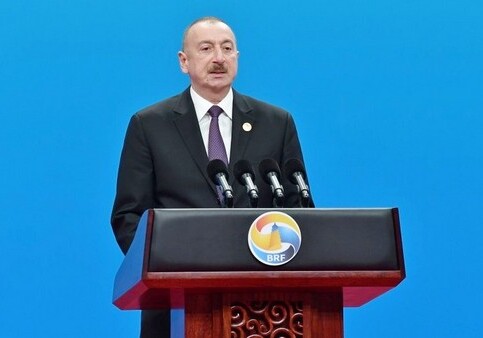 Президент Азербайджана принимает участие во 2-м Международном форуме «Один пояс, один путь» (Фото-Обновлено)
