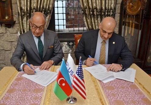 USAID и Торговая палата США-Азербайджан подписали соглашение о партнерстве (Фото)