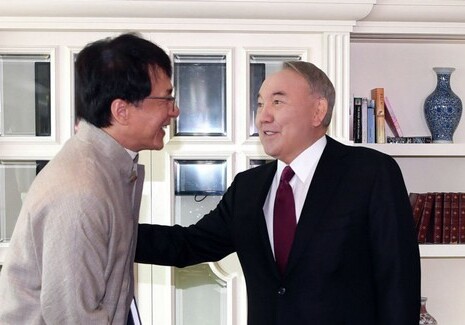 Назарбаев и Джеки Чан обсудили совместные кинопроекты (Фото)
