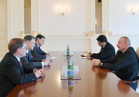 Президент Азербайджана принял заместителя помощника госсекретаря США (Обновлено)