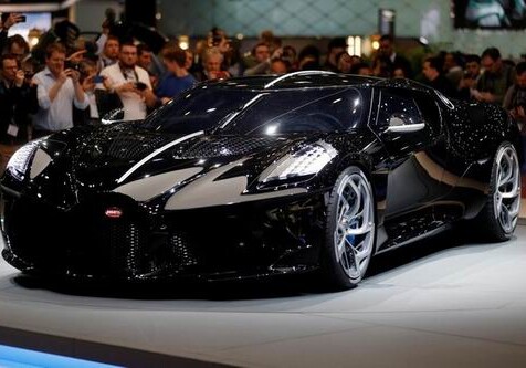 Самый дорогой автомобиль: Криштиану Роналду приобрел Bugatti La Voiture Noire (Видео)