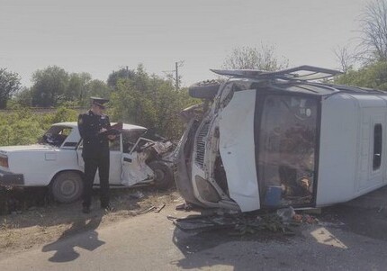 В ДТП с участием автобуса в Шамкирском районе погибли 3 человека (Фото-Видео-Добавлено)