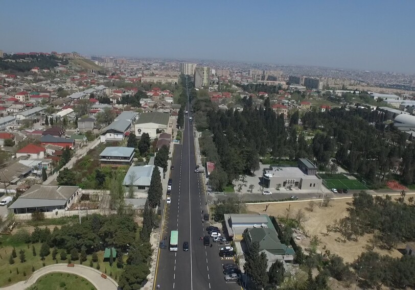 В Баку реконструирована дорога, объединяющая Сабунчинский и Сураханский районы (Фото)