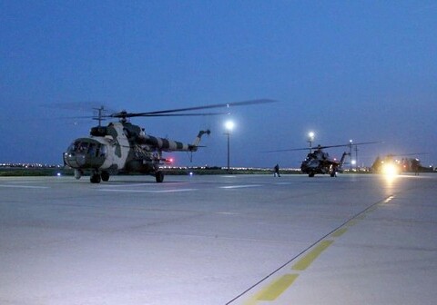 Военные вертолеты Азербайджана прибыли в Турцию для участия в учениях Anatolian Phoenix-2019 (Фото-Видео)
