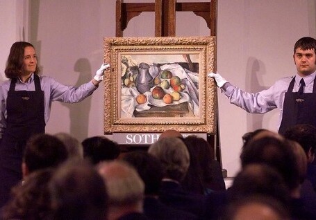 Картину Сезанна продали на аукционе почти за $60 млн
