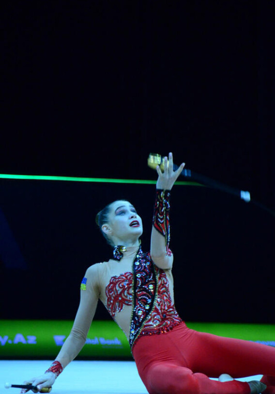 В Баку стартовал третий день соревнований ЧЕ по художественной гимнастике (Фото)