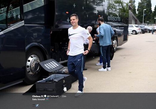  «Челси» едет в Баку на финал Лиги Европы (Фото)