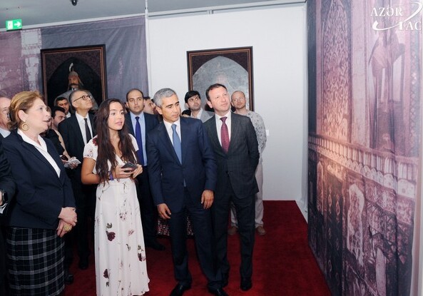 Лейла Алиева приняла участие в церемонии открытия выставки под названием «Шедевры истории» (Фото)