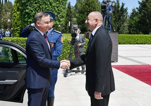 В Баку состоялась встреча президентов Азербайджана и Польши (Фото-Обновлено)