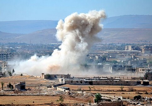 Израиль нанес ракетный удар по военным объектам в Сирии (Видео)