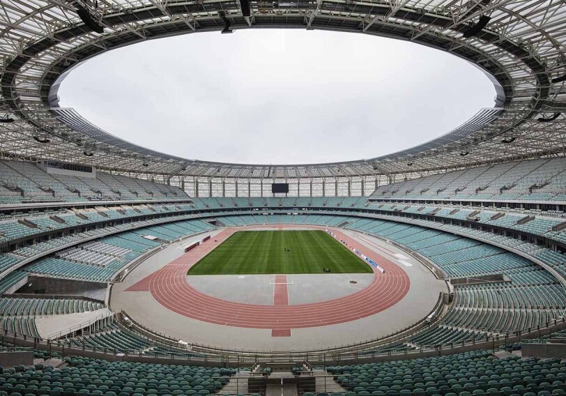 УЕФА наградила Бакинский олимпийский стадион (Фото)