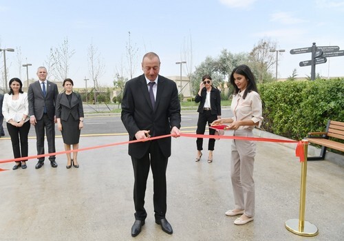 Президент Азербайджана принял участие в открытии заповедника «Янардаг» после реконструкции (Фото-Видео-Обновлено)