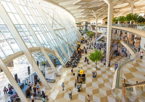 Пассажиропоток аэропортов Азербайджана за первые 5 месяцев составил 1,85 млн человек