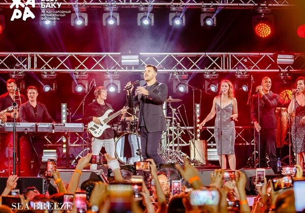 На побережье Каспия прошел концерт pre-party Международного фестиваля «ЖАРА-2019» (Фото)