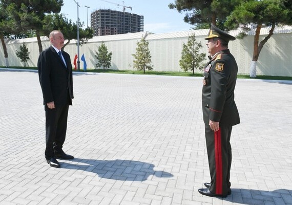 Президент Азербайджана побывал в Военном лицее имени Дж.Нахчыванского (Фото-Обновлено)