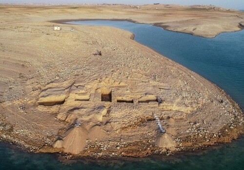 На дне водохранилища в Ираке нашли крепость бронзового века (Фото)