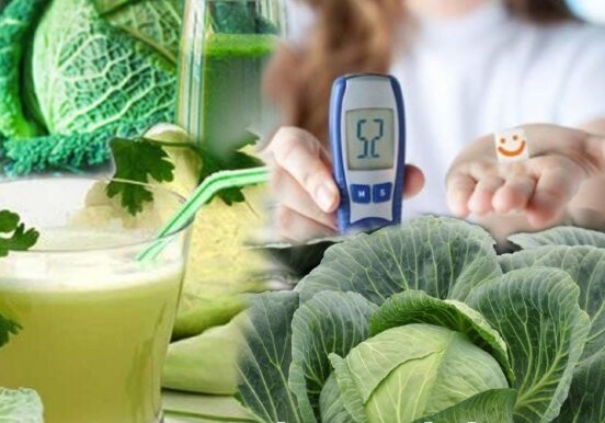 Зелёный обед уничтожит диабет: Сок капусты снижает уровень сахара 