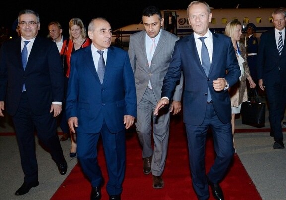 Президент Совета Европейского союза прибыл в Азербайджан