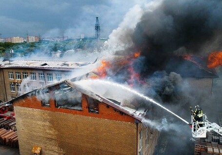 Пожар на газопроводе в Подмосковье, есть погибший (Видео)