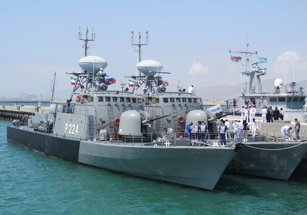 Военные корабли Ирана прибыли в Баку (Фото-Видео)