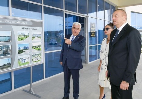 Президент Азербайджана открыл ряд объектов в Пираллахинском районе (Фото-Обновлено)