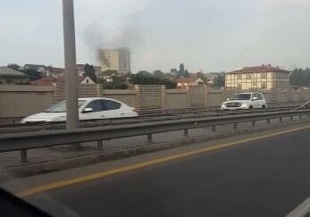 В Баку произошел пожар в общежитии
