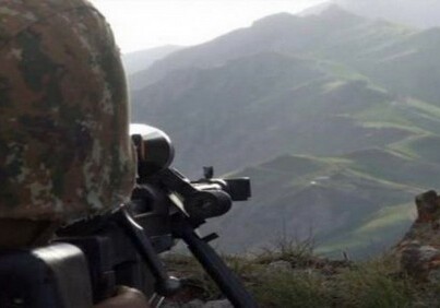 Позиции Азербайджанской армии были обстреляны из крупнокалиберных пулеметов