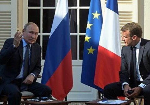 Путин и Макрон обсудили карабахский конфликт