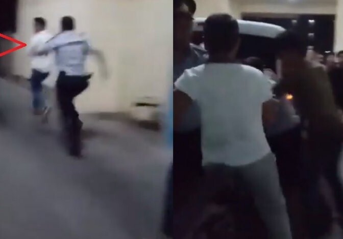 В Баку парня избили из-за поступка, сделанного ради любимой девушки (Видео)