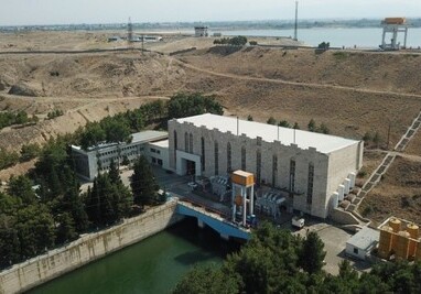 Начались ремонтные работы на второй крупной ГЭС Азербайджана