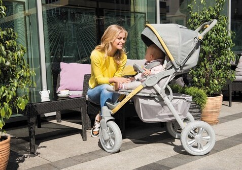 Bosch представила систему электрификации детских колясок