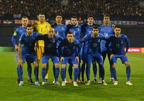 Сборная Азербайджана по футболу занимает 109-е место в рейтинге ФИФА